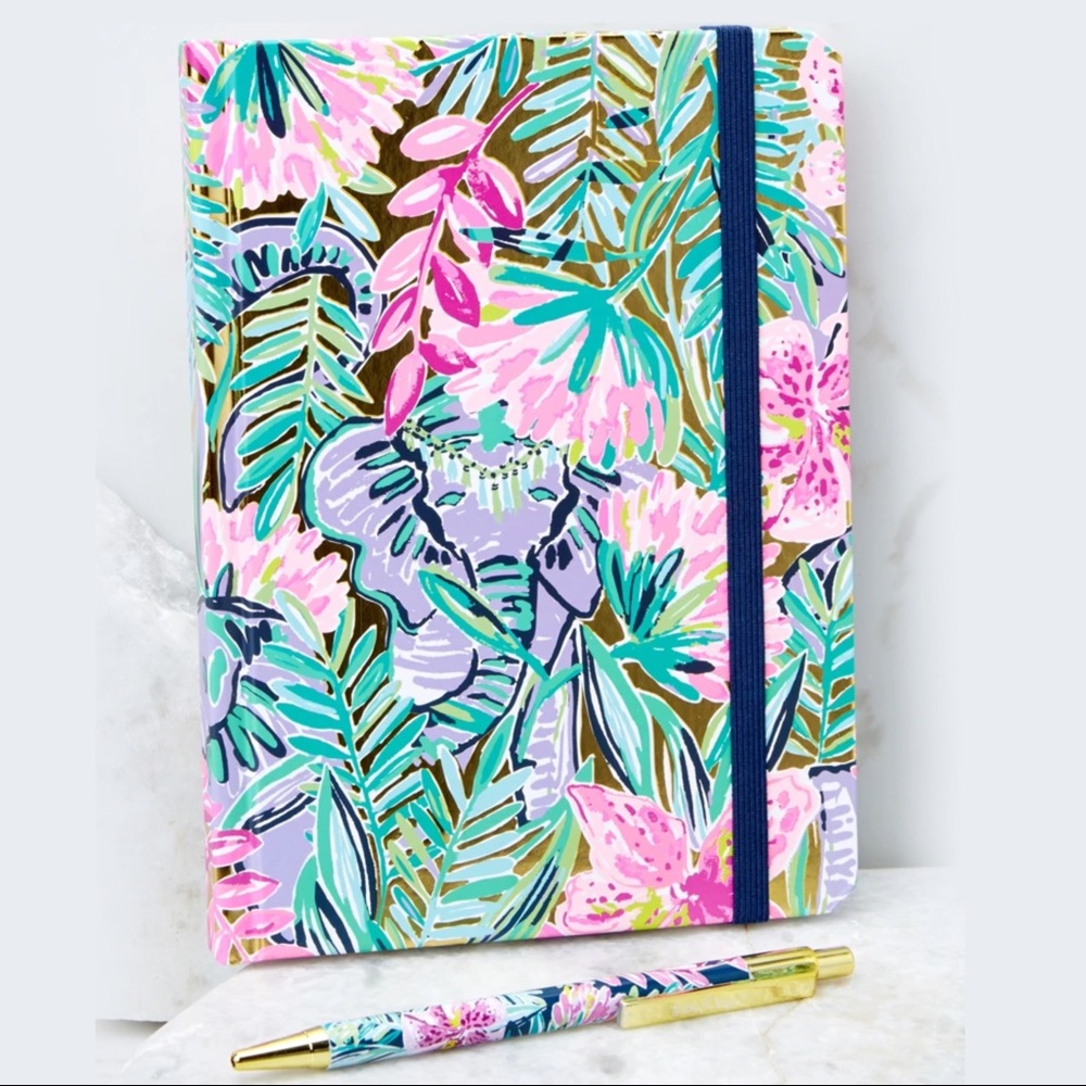 Lilly Pulitzer JOURNAL WITH PEN Slathouse Soiree